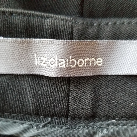 Liz Claiborne Audra black Trouser Pants - Picture 4 of 7